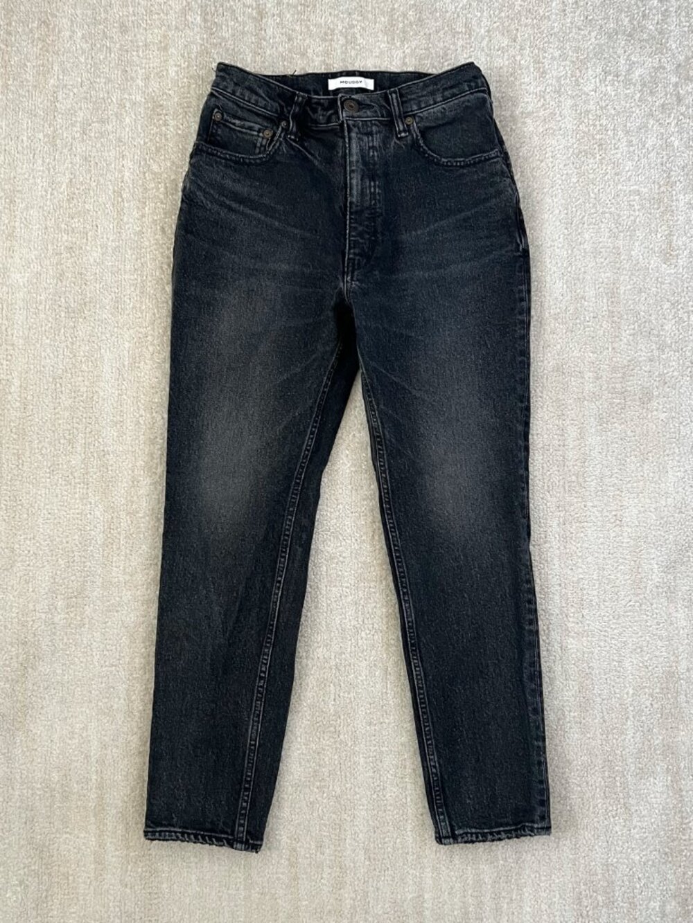 Moussy High Rise Crop Jeans 26